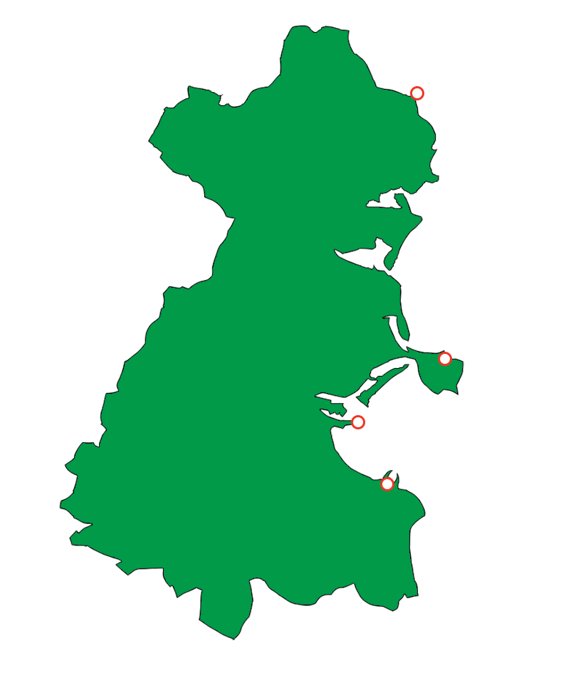 Dublin County Map